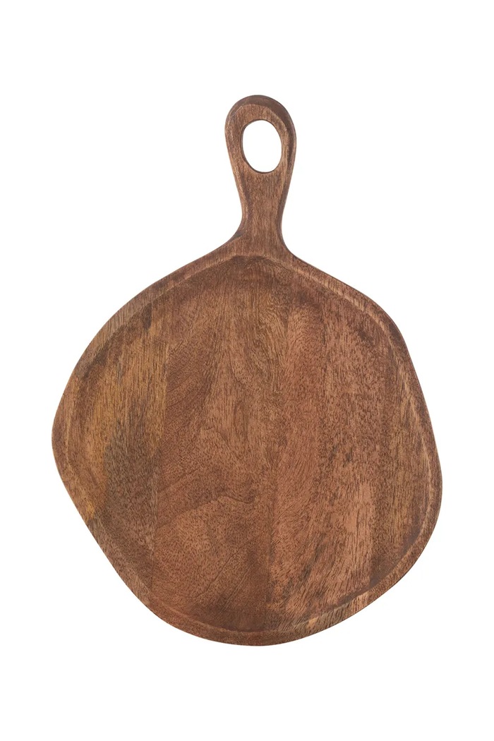 Pladenj za serviranje J-Line 35 x 25 cm rjava 47635