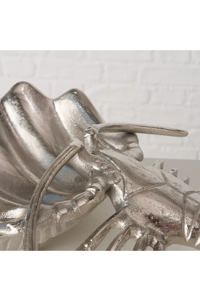 Декоративное блюдо Boltze Lobster 35,5 x 22,5 x 8 cm 2056560 серый