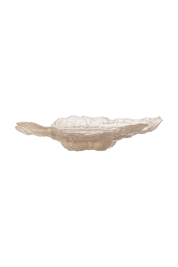 Bloomingville bol decorativ Aiku 38 x 7 x 29 cm 82068716 bej AA00