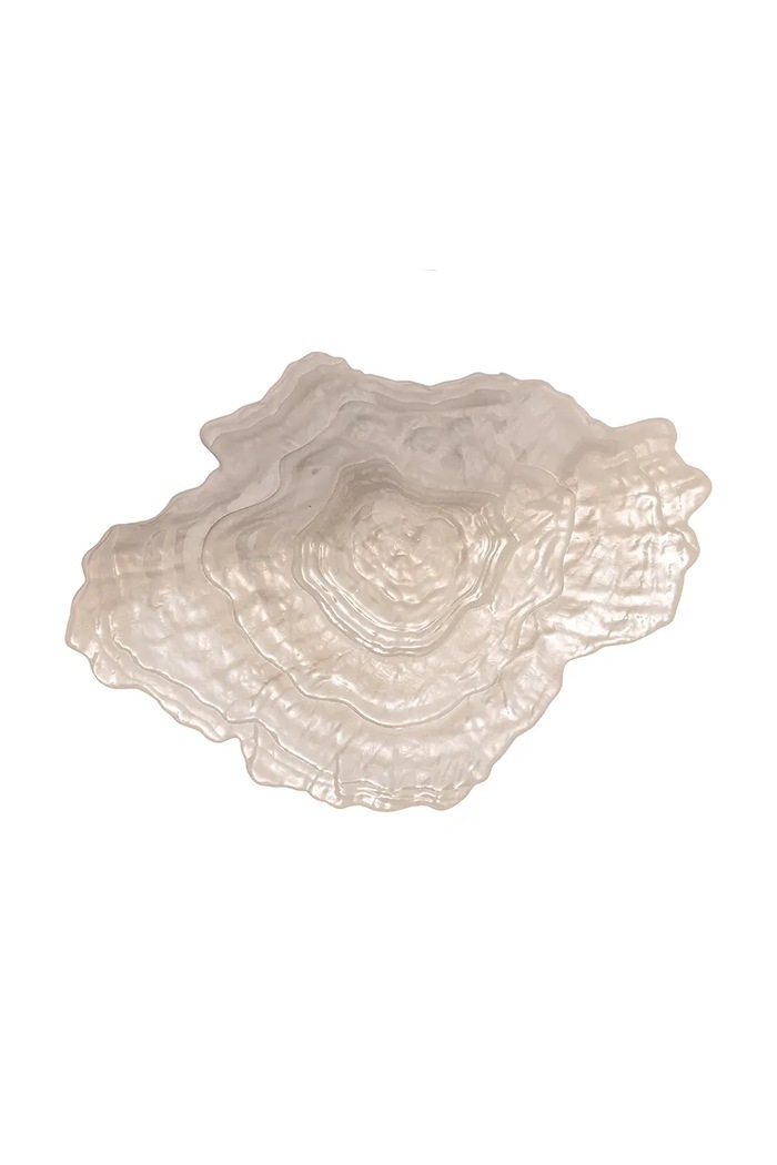 Bucătărie și bar Bloomingville bol decorativ Aiku 38 x 7 x 29 cm 82068716 bej
