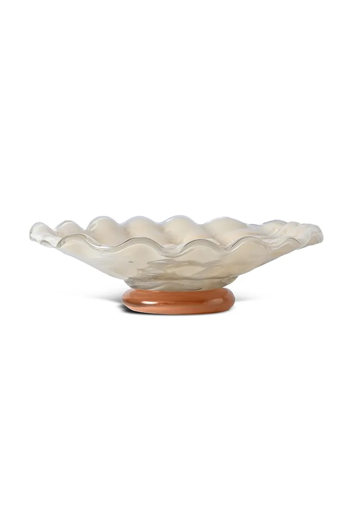 Byon misa na servírovanie z farebného skla 20 x 6 cm viacfarebná 5280608602