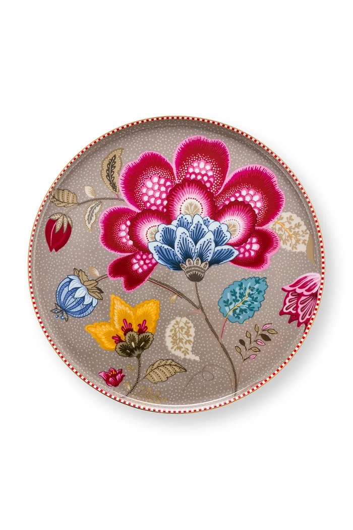 Pip Studio tálca tálaláshoz porcelánból 21 cm 51010032 többszínű AA00