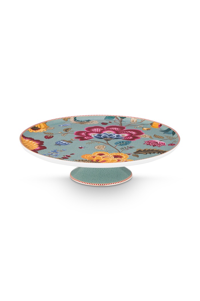 Pip Studio Patera do deserów z porcelany Blooming Tales Fantasy 30,5 cm multicolor 51010037