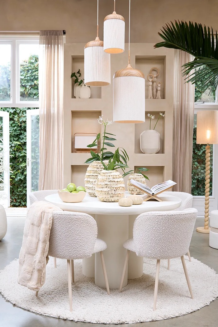 Κουζίνα και μπαρ Light & Living μεσαίο μπολ από κεραμικό 26 x 26 x 10,5 cm 6361143 μπεζ