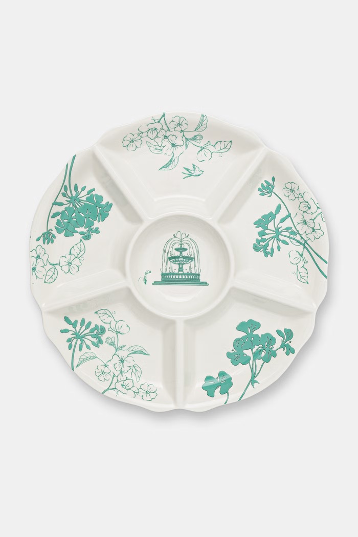 Palais Royal tácka na servírovanie vyrobená z porcelánu 38 cm tyrkysová 1038468
