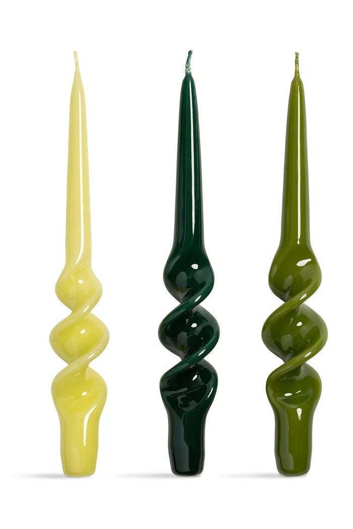 Sada svíček &k amsterdam alpha greens set 3-pack vícebarevná 1095.01