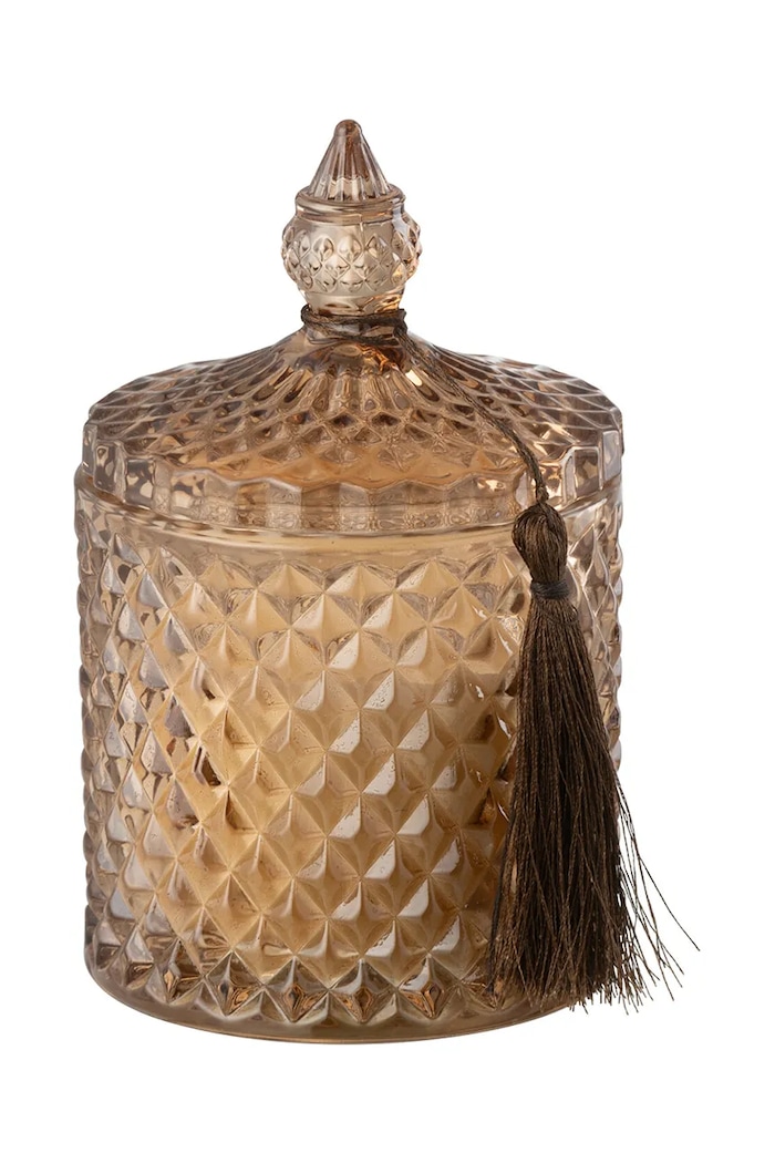 Vonná sviečka J-Line Nordic Vetiver fialová 45481