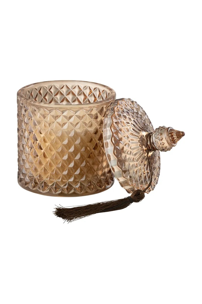 Home SPA Vonná sviečka J-Line Nordic Vetiver 45481 fialová
