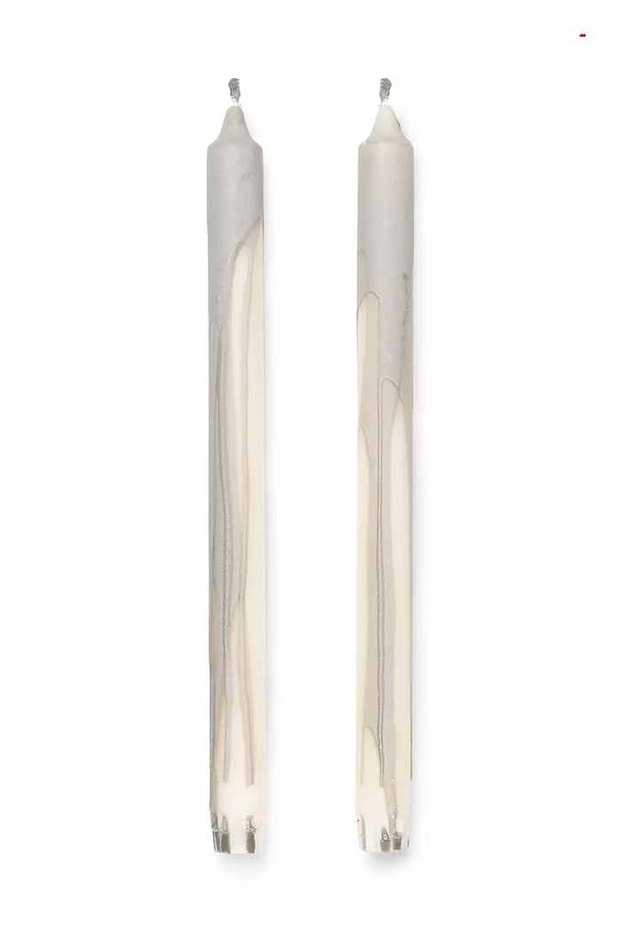 ferm LIVING set of candles Dryp 2-pack multicolor 1104264771