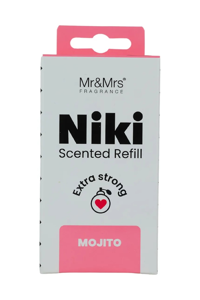Ένθετο για διαχυτή αυτοκινήτου Mr & Mrs Fragrance Mojito πολύχρωμο JRNIKIBX024V02