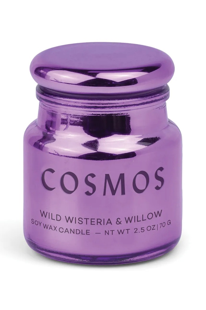 Mirisna svijeća od sojinog voska Paddywax Wisteria Willow 71 g ljubičasta CHR0201EU