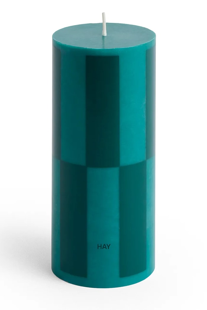 Декоративная свеча HAY Column Candle 6,5 x 15 cm бирюзовый AB401.A601.AU39