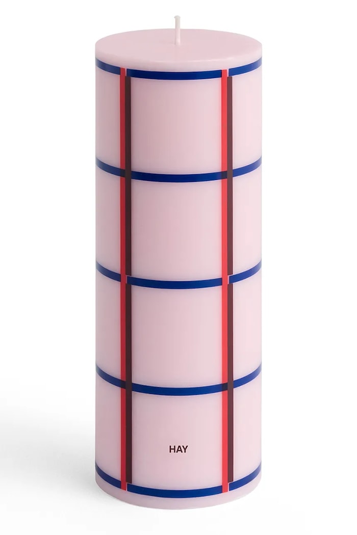 Декоративна свещ HAY Column Candle 7 x 20 cm розов AB401.A602.AU41