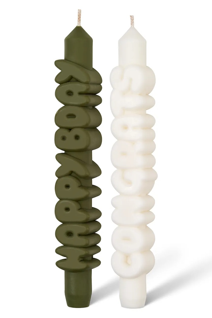 Set svijeća CandleHand B-Day Set 23 cm 2-pack šarena tp.set.bd.1