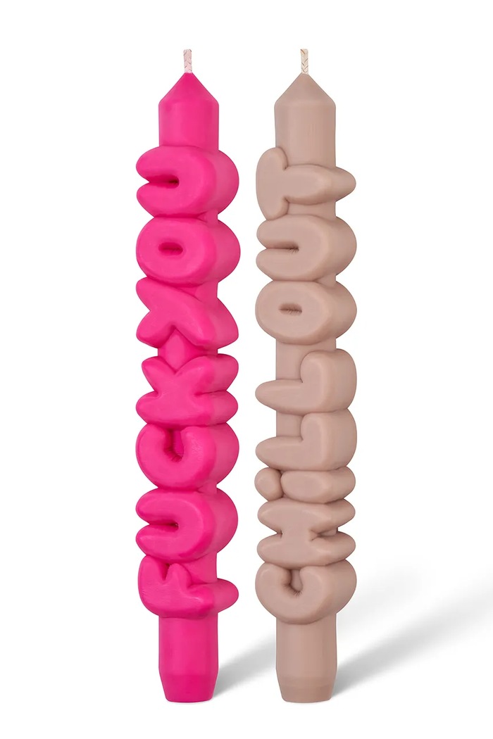 CandleHand set de lumânări Bold Set 1, 23 cm 2-pack multicolor tp.set.bld.1