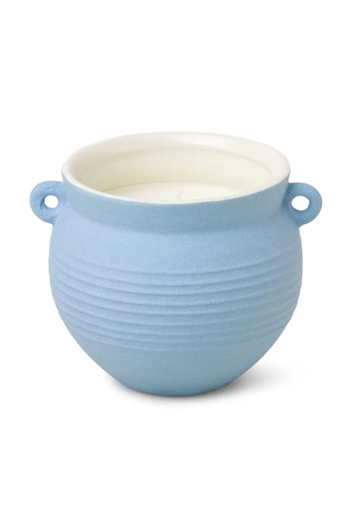 Vonná sójová sviečka Paddywax Rosemary Sea Salt 241g modrá SA0903EU