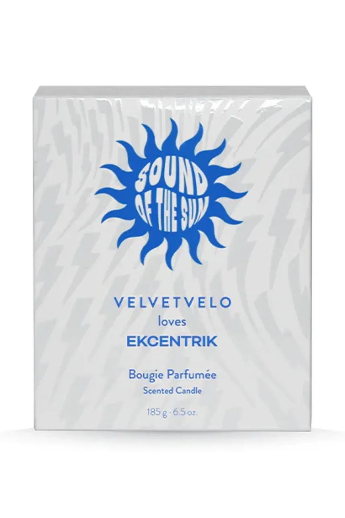 Home SPA VELVETVELO lumânare aromată Sound Of The Sun 185 g SSUNXXBOU alb