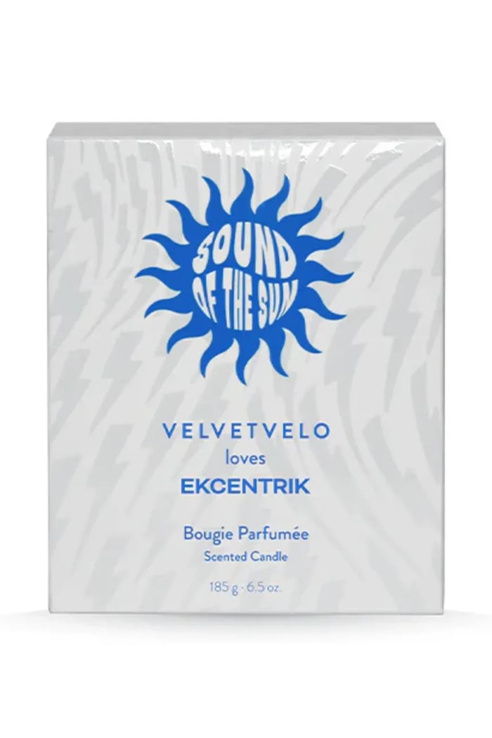 Home SPA VELVETVELO lumânare aromată Sound Of The Sun 185 g SSUNXXBOU alb