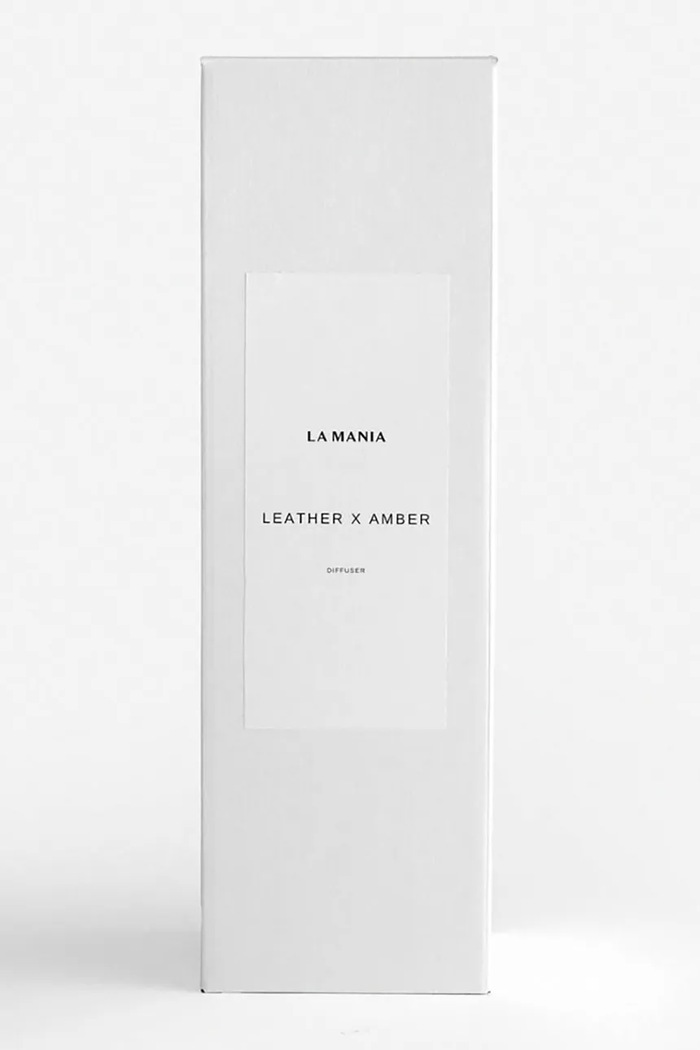 Арома дифузер La Mania Leather&Amber 500 ml тъмносин 5905549432501