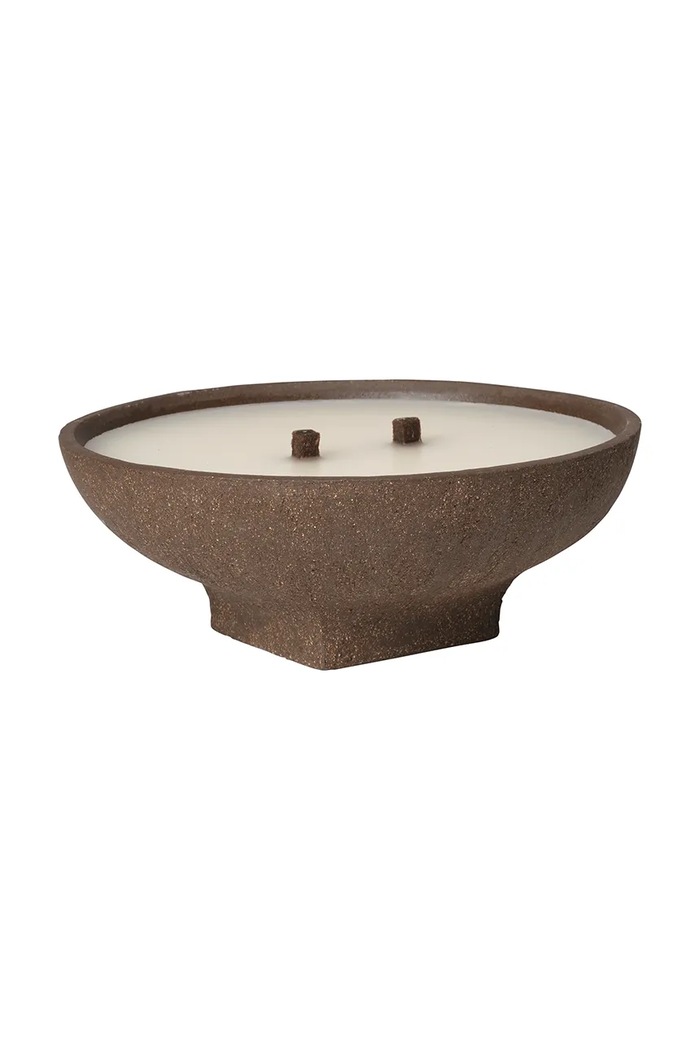 Ferm Living świeca dekoracyjna ogrodowa 12,5 x 30 cm brązowy 1104272984