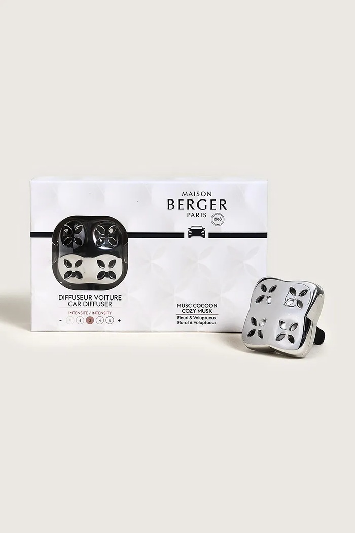 Maison Berger Paris dyfuzor zapachowy do samochodu srebrny 7799