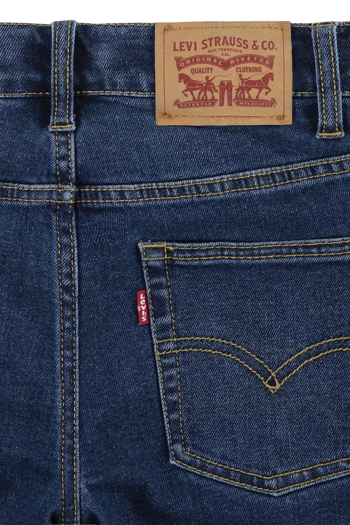 Chłopiec Levi's jeansy dziecięce 8E6728.NOS.B niebieski