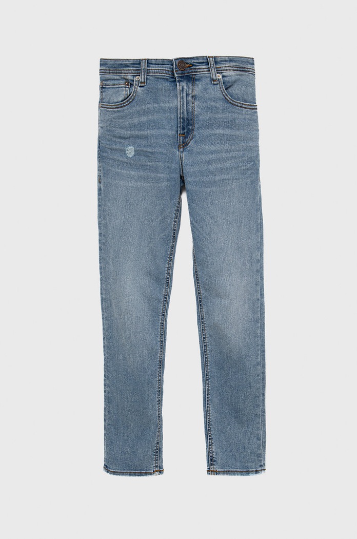 Detské rifle Jack & Jones s reguláciou modrá 12204744.BlueDenim