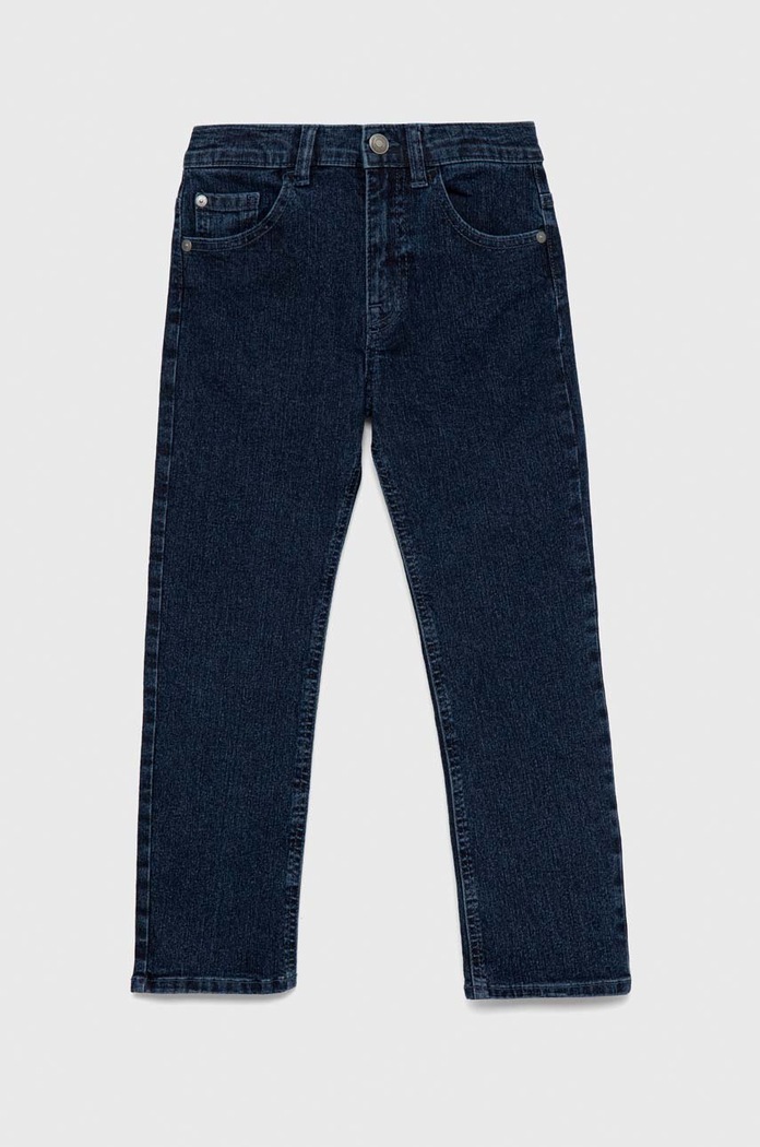 United Colors of Benetton jeans copii Planet friendly bleumarin 4XA2CE00V.G.NOS