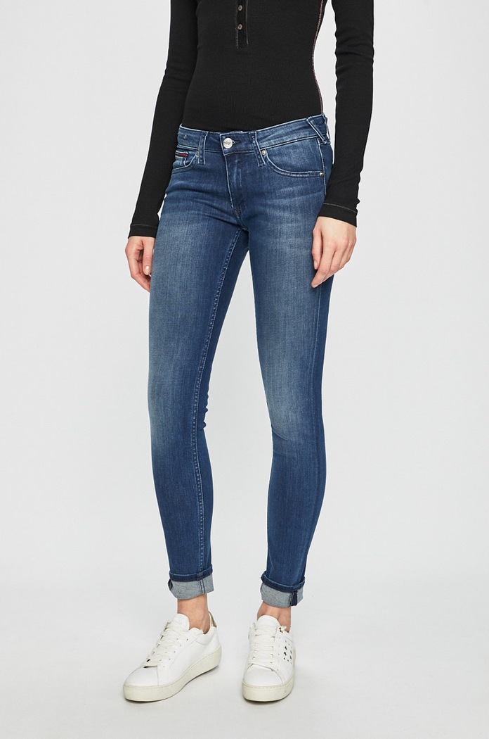 Tommy Jeans - Rifle tmavomodrá DW0DW04407
