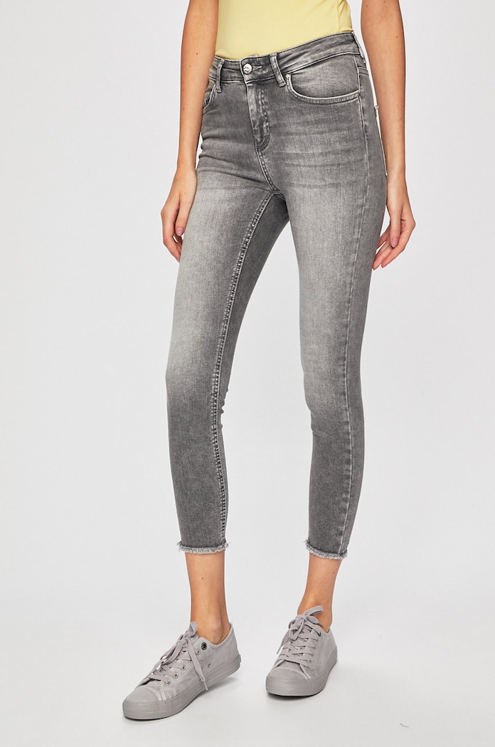 Only - Jeansy Blush szary 15188520