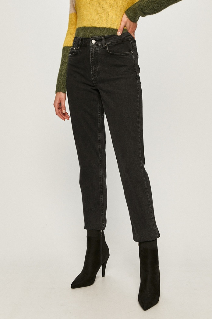 Vero Moda - Jeansy Sara czarny 10217404