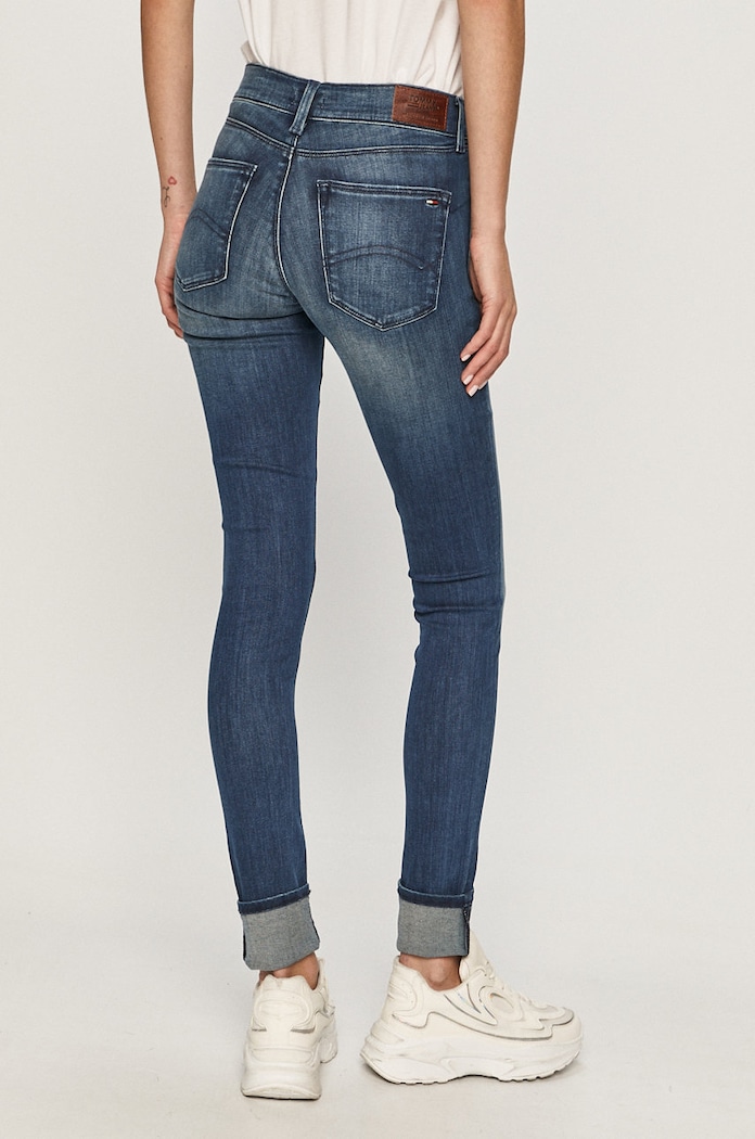 Oblečenie Tommy Jeans - Rifle Nora DW0DW04414.NOS modrá
