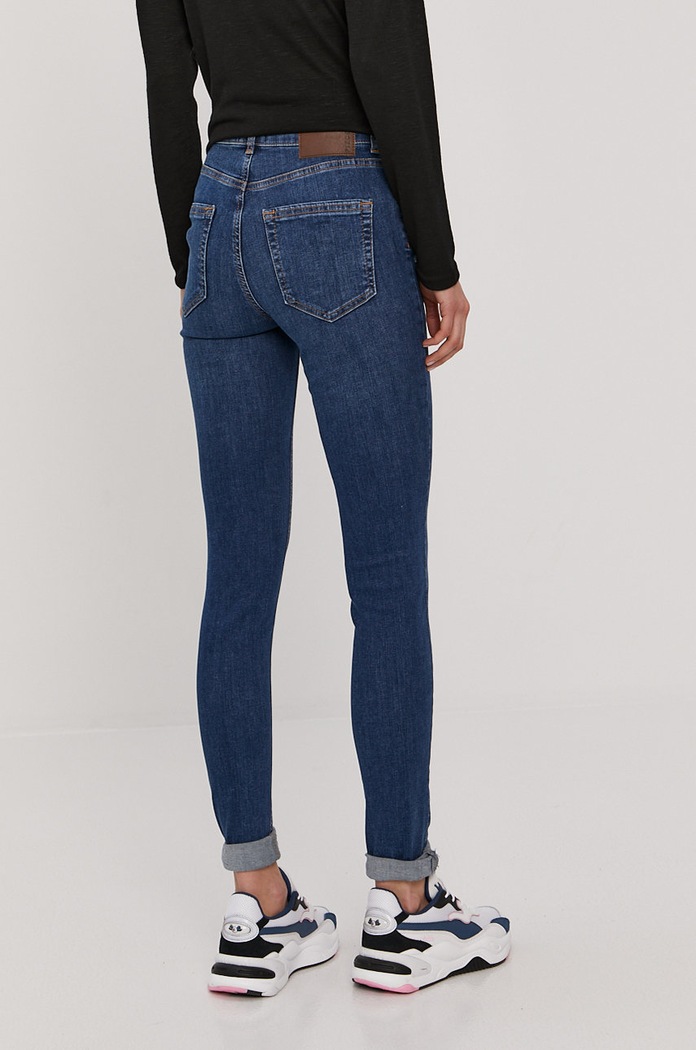 Odzież Pieces Jeansy 17097306 niebieski