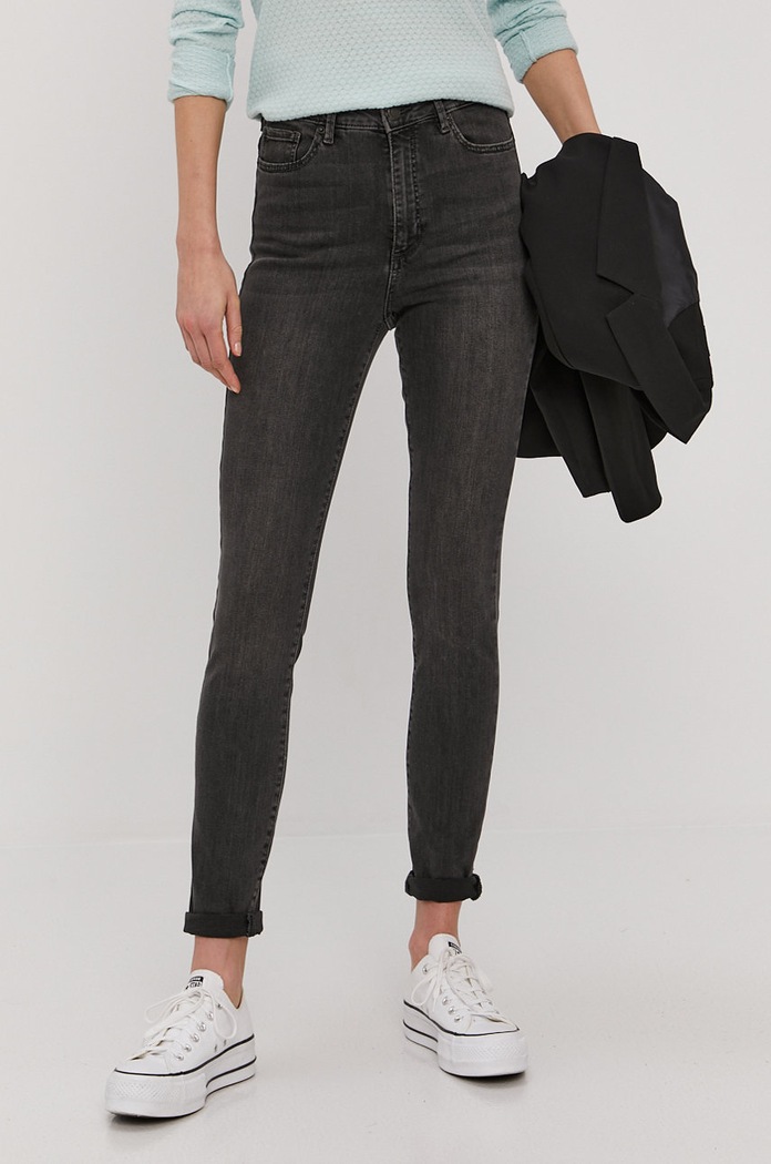 Rifle Vero Moda Planet friendly sivá 10201804