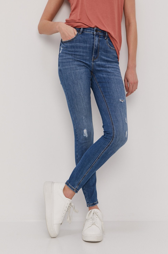 Džíny Vero Moda Planet friendly modrá 10241325