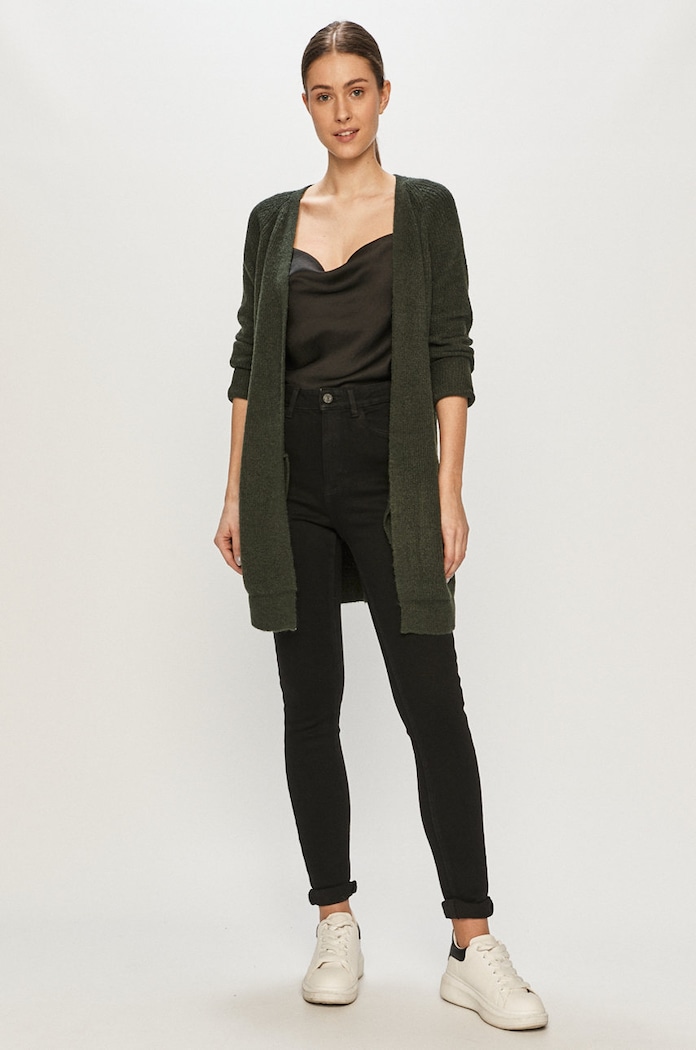 Noisy May Jeansy 27012748 czarny AA00