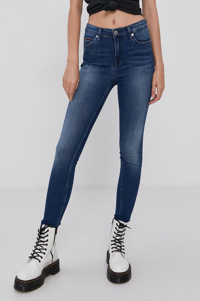 Tommy Jeans Jeansy DW0DW09213.NOS DW0DW09213.NOS niebieski AA00