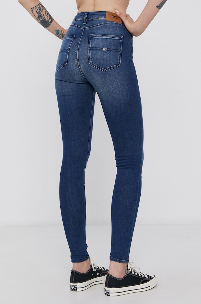 Oblečenie Rifle Tommy Jeans DW0DW09215.NOS modrá