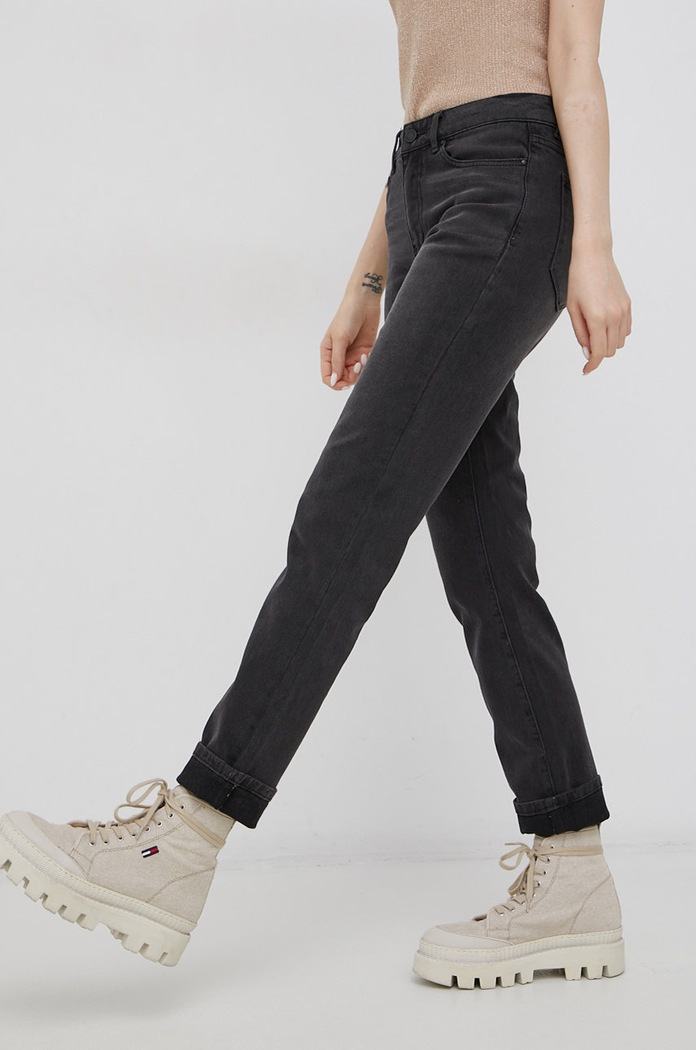 Vila Jeansi gri 14066213.BlackDenim