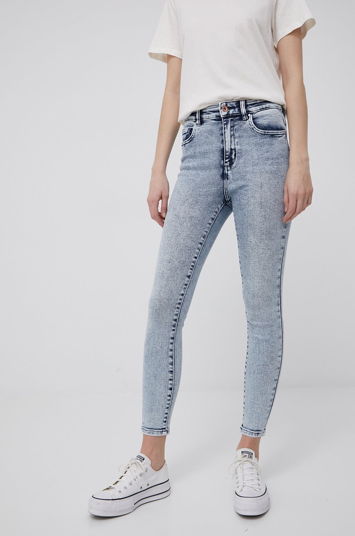 Only jeansy Mila Planet friendly niebieski 15249121.LightBlueD