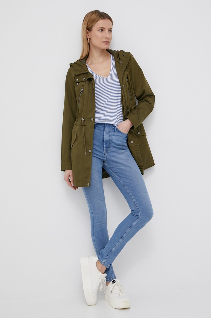 Pieces jeansy 17120449.LightBlueD niebieski AA00