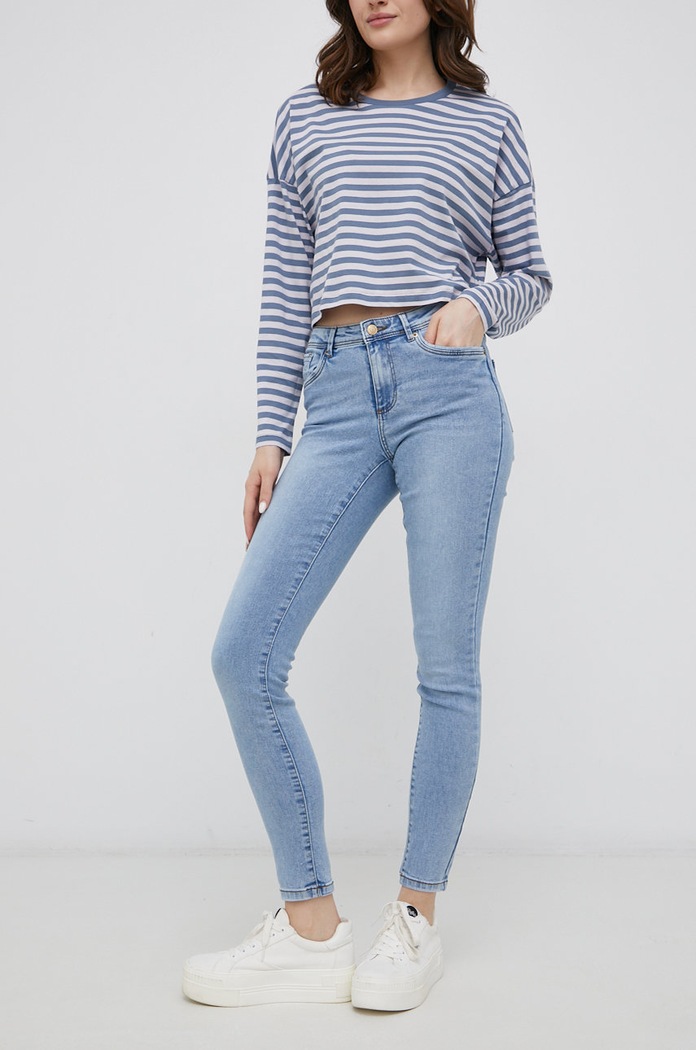 Vero Moda Jeansi 10240000.LightBlueD albastru AA00