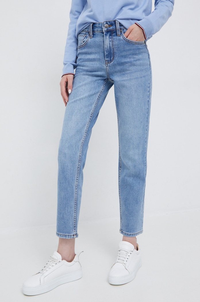 Y.A.S jeansy Planet friendly niebieski 26025095.LightBlueD