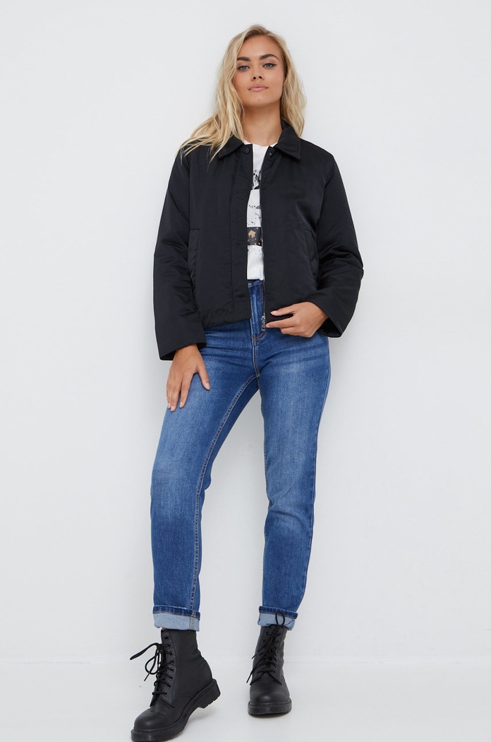 Y.A.S jeansy 26025096.DarkBlueDe niebieski AA00