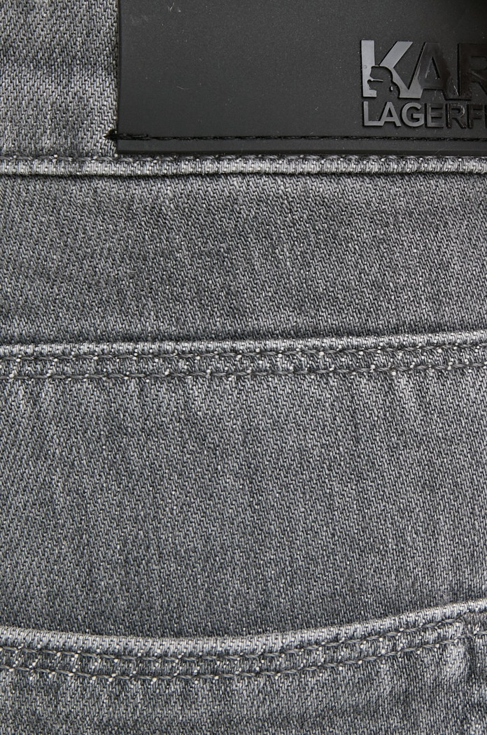 Karl Lagerfeld jeansy 225W1108 szary 225W1108