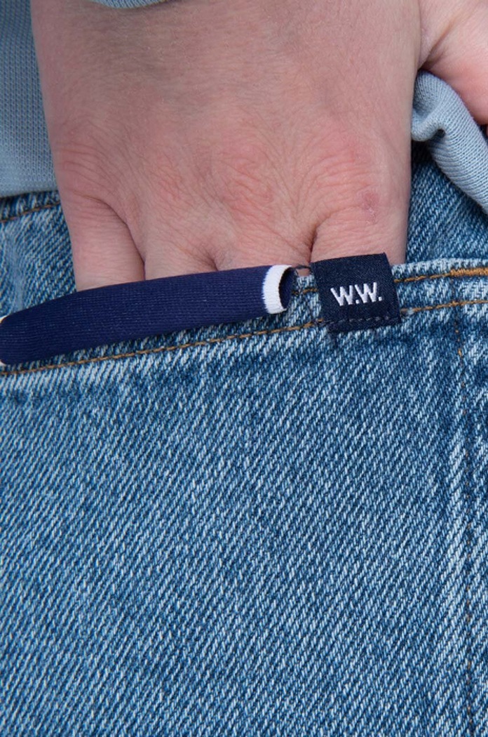 Wood Wood cotton jeans Ilo Jeans blue 12011305.7046