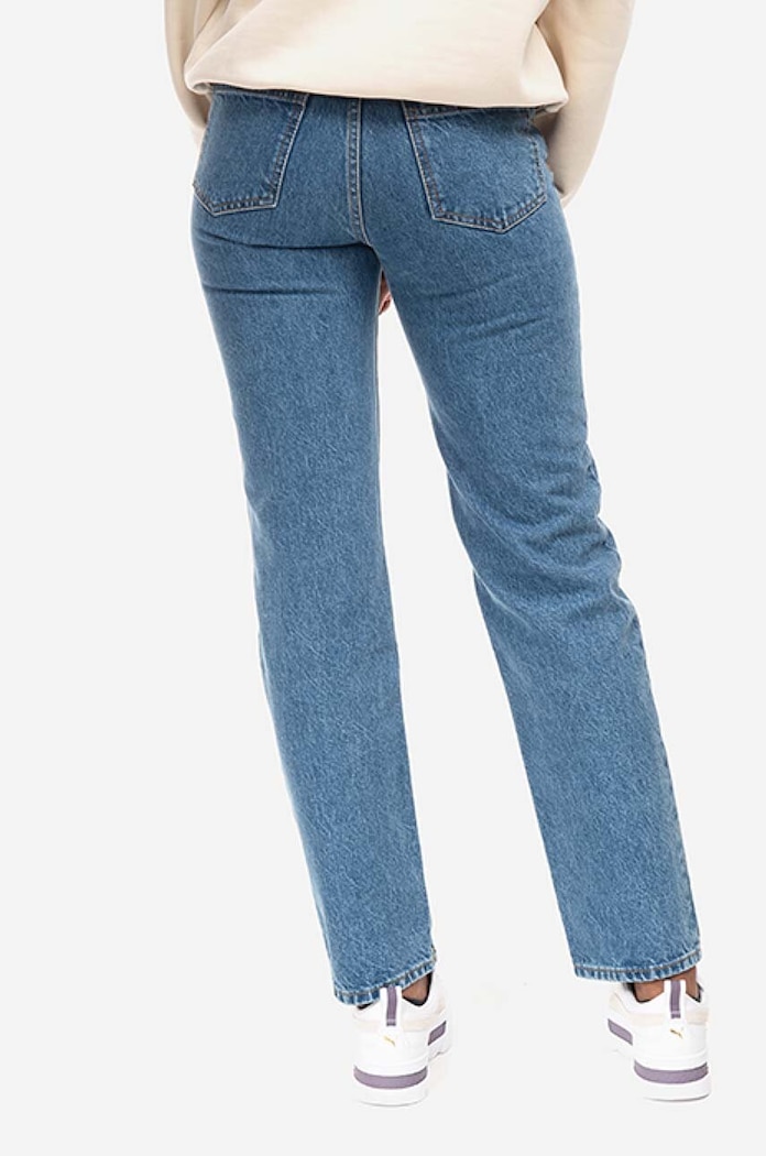 Abbigliamento Wood Wood Jeans in cotone Ilo Rigid Denim 12231305.7051 blu