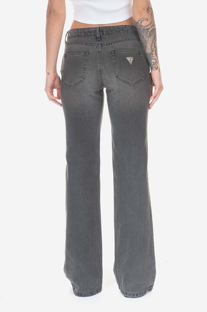 Kavbojke Guess Flare Denim Pan W3GU18D4SL0 JTMU W3GU18.D4SL0 siva AA00