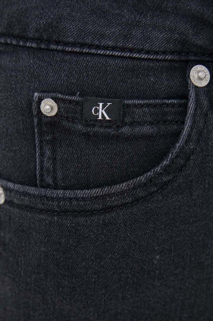 Rifle Calvin Klein Jeans čierna J20J221584