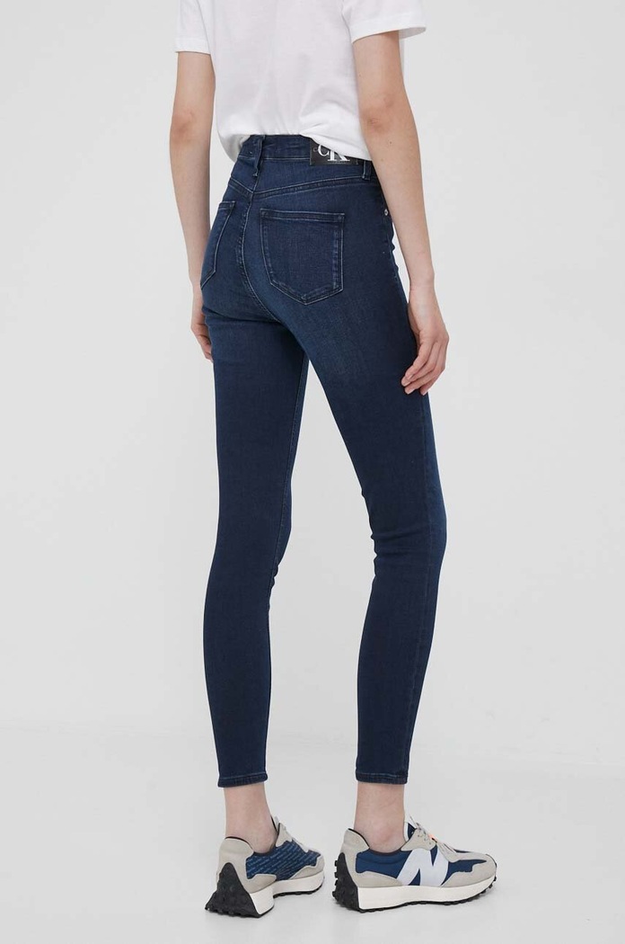 Oblečenie Rifle Calvin Klein Jeans J20J221586 tmavomodrá